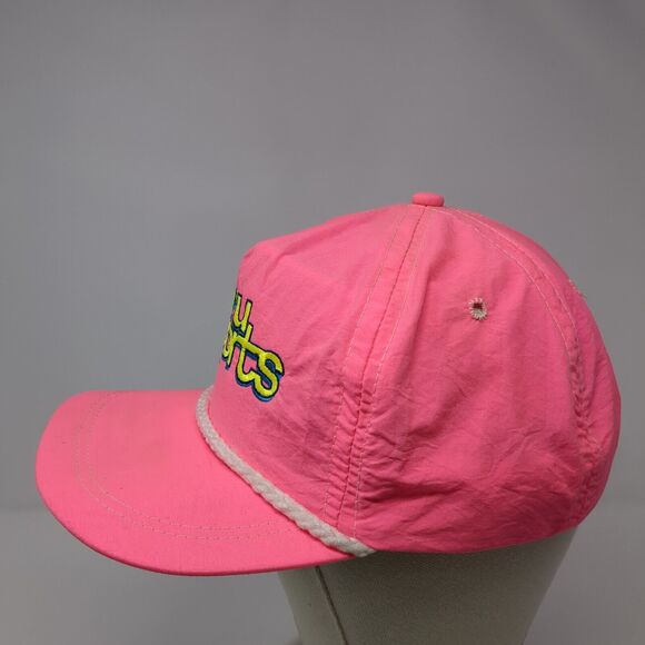 MU Sports Slideback Hat Pink One Size Adjustable Embroidered Rope Imperial - Picture 3 of 10